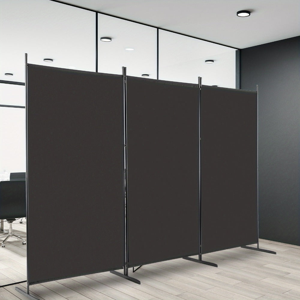 6-Foot Foldable Room Divider with Added Privacy and Waterproof Protection for Living Room detail image - detail view 6