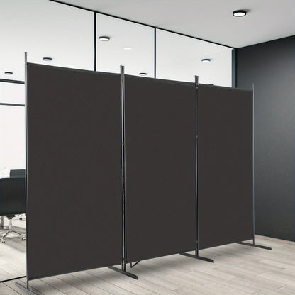 6-Foot Foldable Room Divider with Added Privacy and Waterproof Protection for Living Room detail image - detail view 6