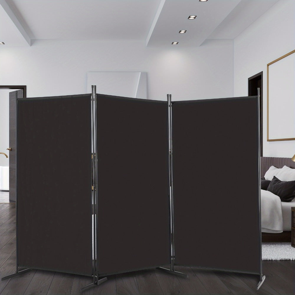 6-Foot Foldable Room Divider with Added Privacy and Waterproof Protection for Living Room detail image - detail view 7