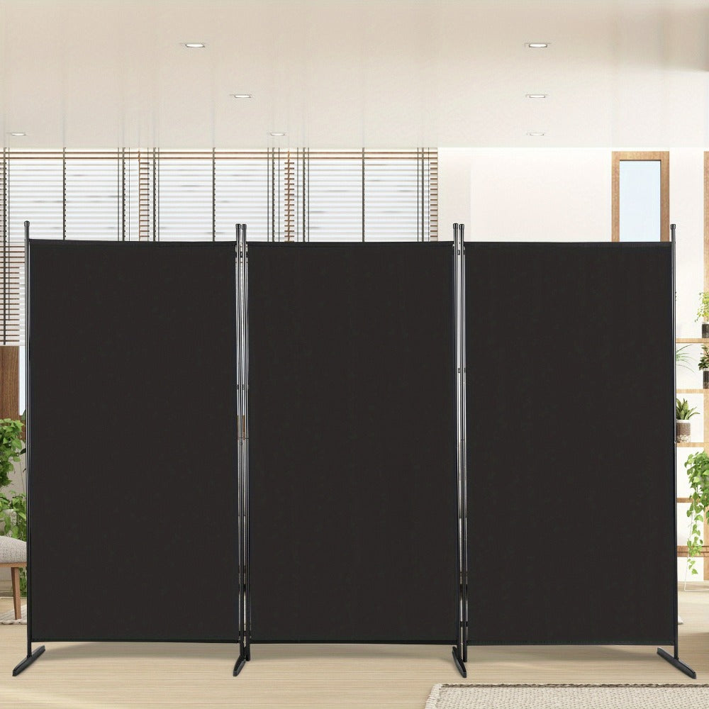 6-Foot Foldable Room Divider with Added Privacy and Waterproof Protection for Living Room detail image - detail view 9