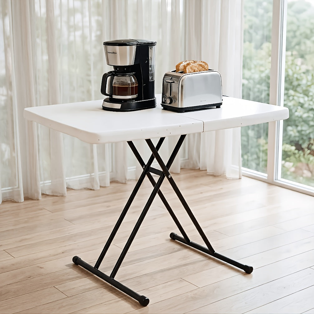 Folding Table shown in the White folding table 2.5FT option