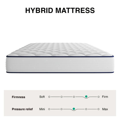 6-Inch Mattress with Memory Foam for Bedroom Comfort and Support detail image - detail view 3