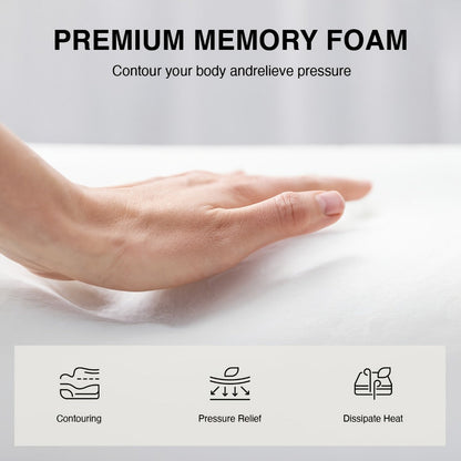 6-Inch Mattress with Memory Foam for Bedroom Comfort and Support detail image - detail view 9