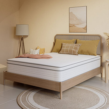 6-Inch Mattress with Pocket Springs for Bedroom Comfort and Support