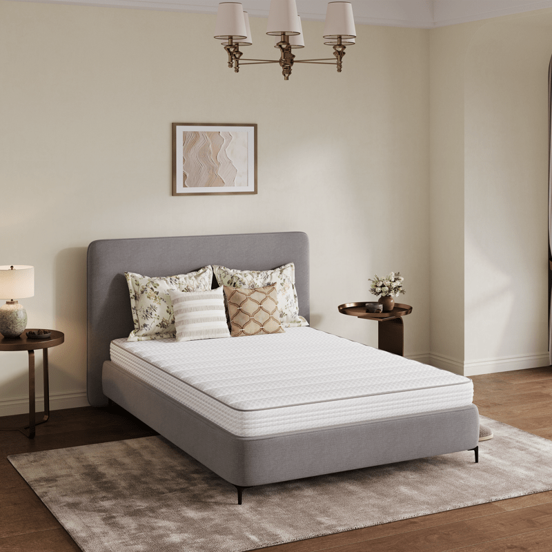 6-Inch Mattress with Pocket Springs for Bedroom Comfort and Support