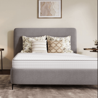6-Inch Mattress with Pocket Springs for Bedroom Comfort and Support