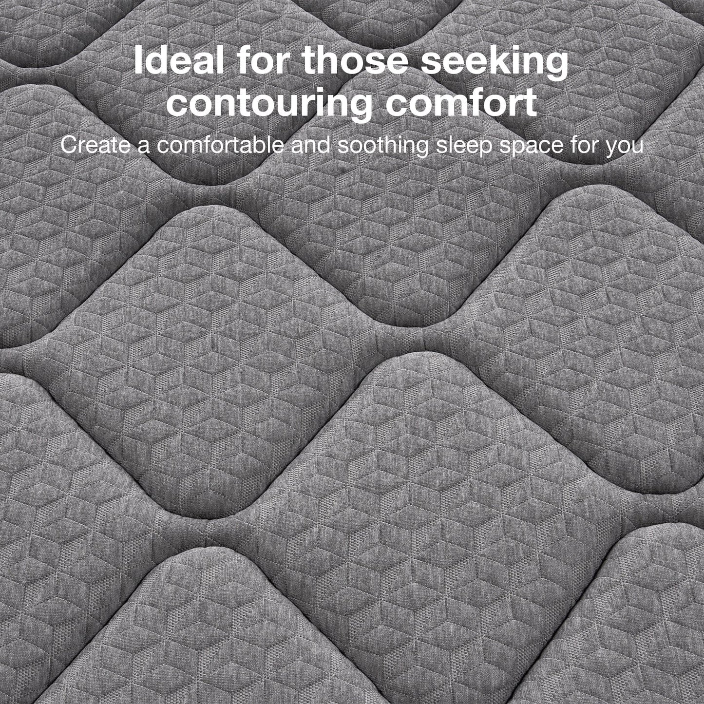 6-Inch Mattress with Pocket Springs for Bedroom Comfort and Support