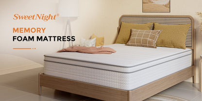 6-Inch Mattress with Pocket Springs for Bedroom Comfort and Support