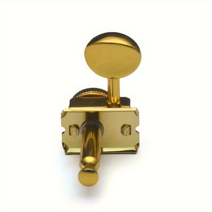 6-Inline Locking Guitar Tuners, 1:15 Ratio, Chrome or Gold Set detail image - detail view 19