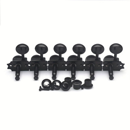 6-Inline Locking Guitar Tuners, 1:15 Ratio, Chrome or Gold Set detail image - detail view 21