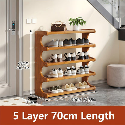 6-Layer Freestanding Shoe Rack, Freestanding Shoe Storage Rack for Entryway detail image - detail view 11