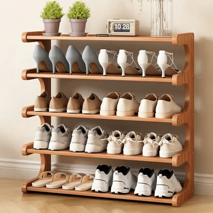 6-Layer Freestanding Shoe Rack, Freestanding Shoe Storage Rack for Entryway detail image