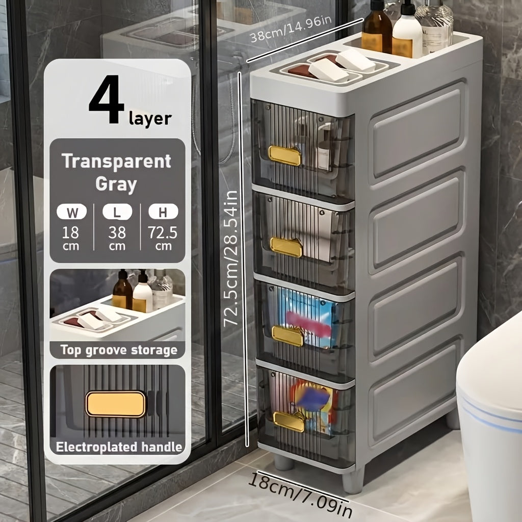 Storage Cabinet shown in the 4-layer Drawer Cabinet option