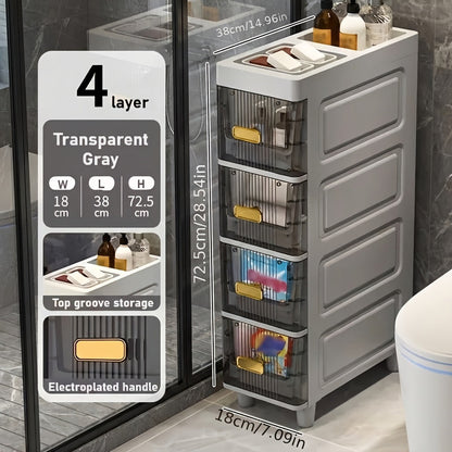 Storage Cabinet shown in the 4-layer Drawer Cabinet option