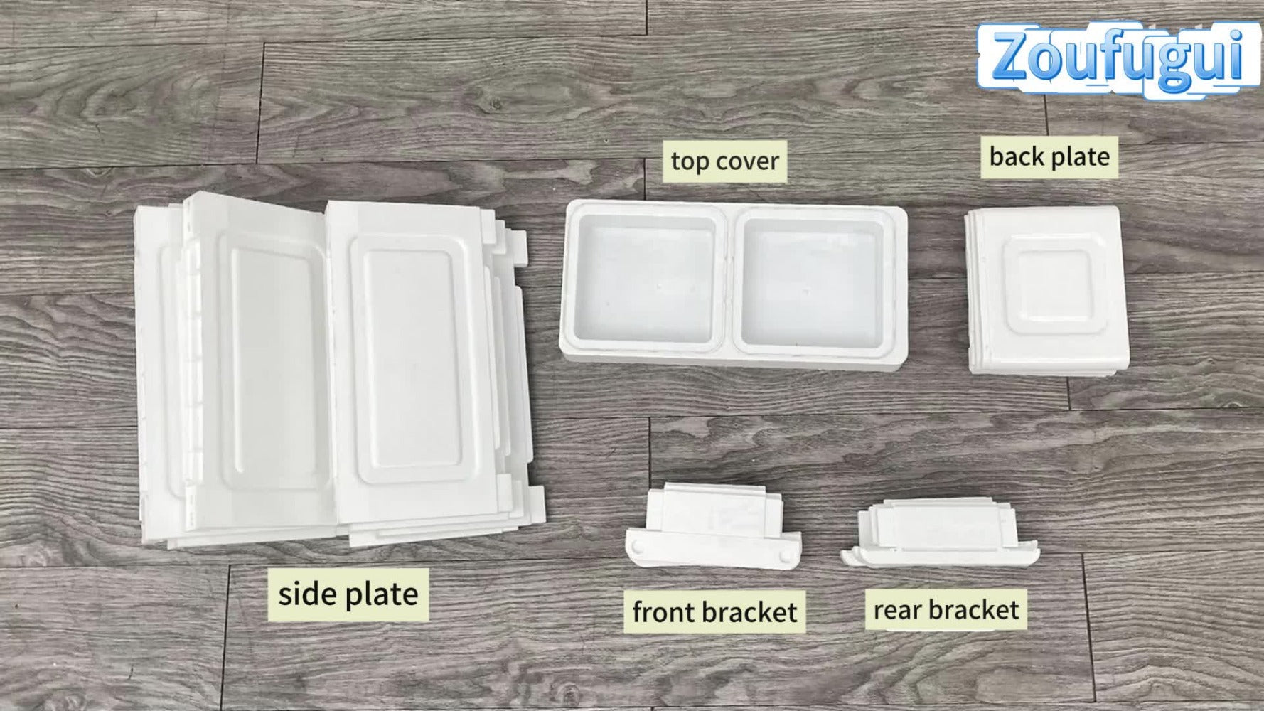 6-Layer Slim Bathroom Storage Cabinet with Storage Drawers for Organized Everyday Storage detail image - detail view 15