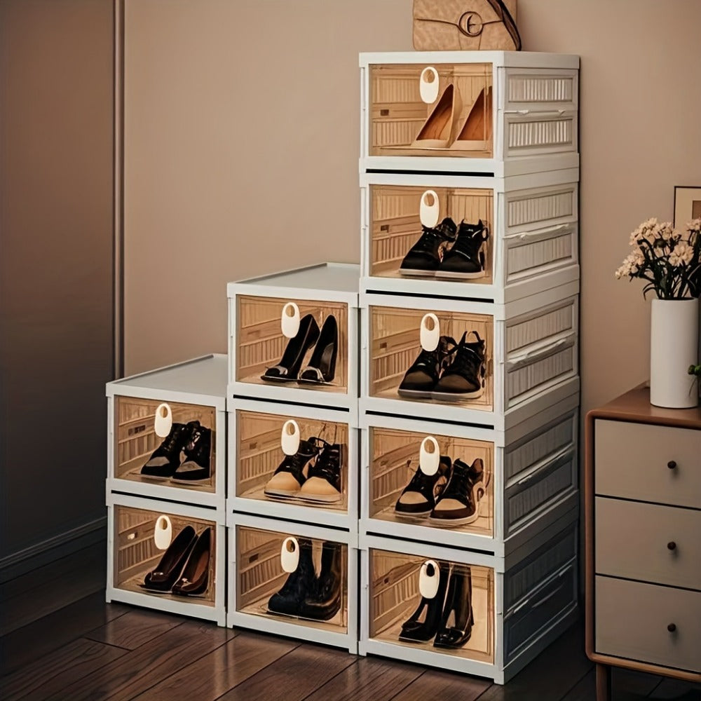 6-Tier Foldable Shoe Racks And Shoe Organizers for Entryway and Living Room detail image - detail view 11