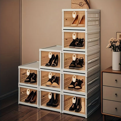 6-Tier Foldable Shoe Racks And Shoe Organizers for Entryway and Living Room detail image - detail view 11