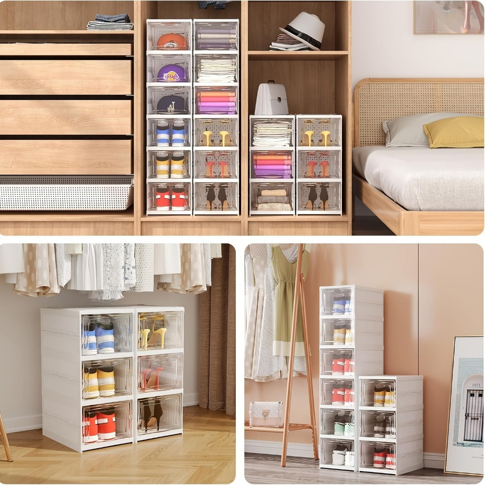 6-Tier Foldable Shoe Racks And Shoe Organizers for Entryway and Living Room detail image - detail view 17