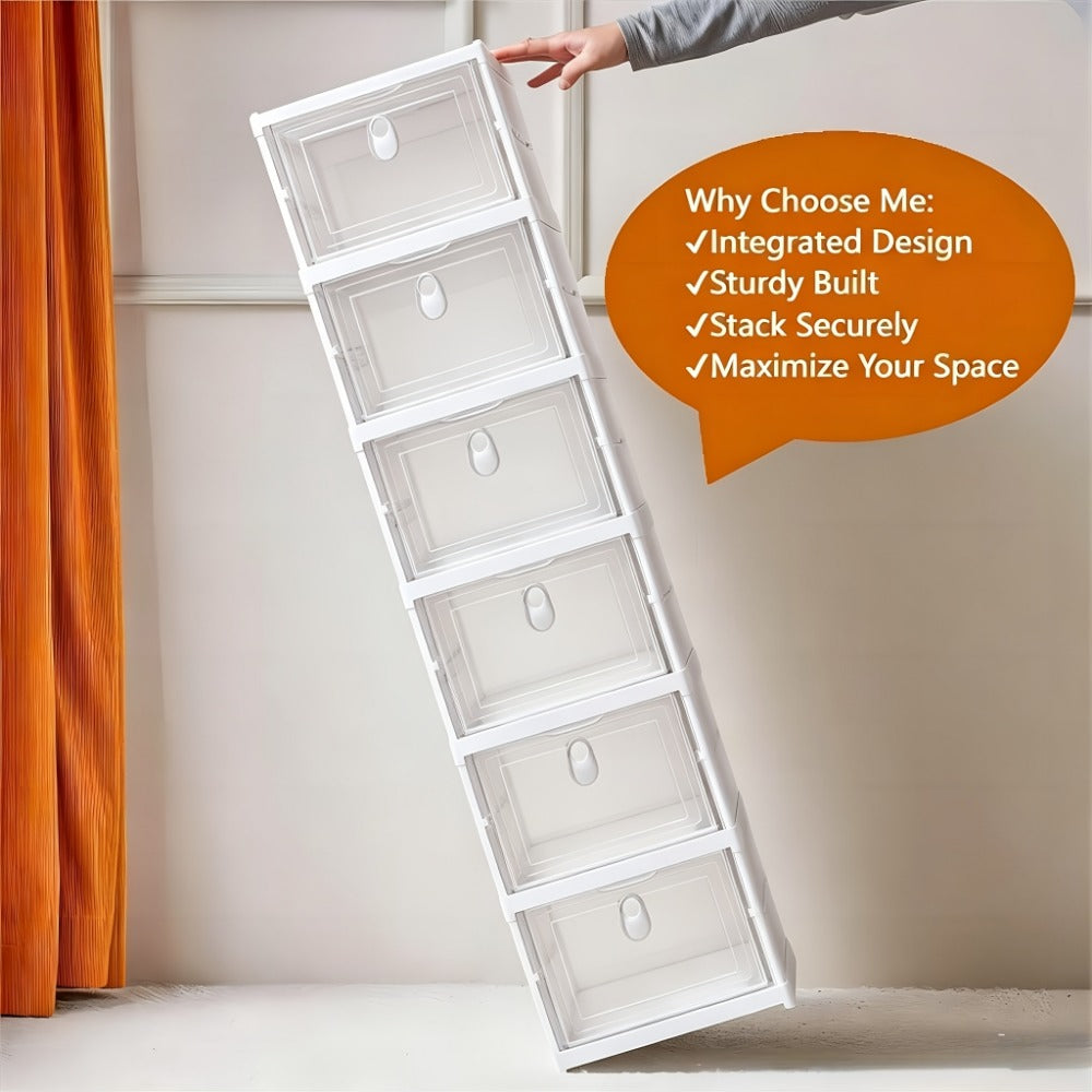 6-Tier Foldable Shoe Racks And Shoe Organizers for Entryway and Living Room detail image - detail view 7