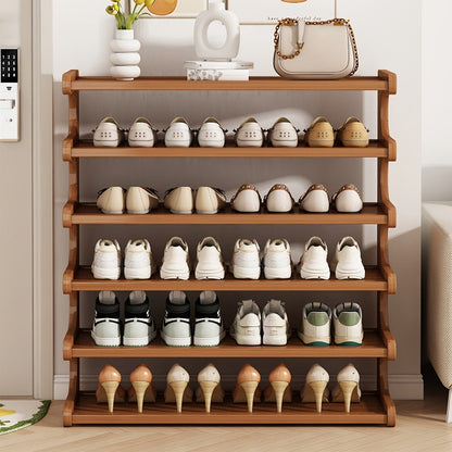 6-Tier Freestanding Shoe Rack with Tool-Free Assembly, Freestanding Shoe Storage Rack detail image - detail view 10