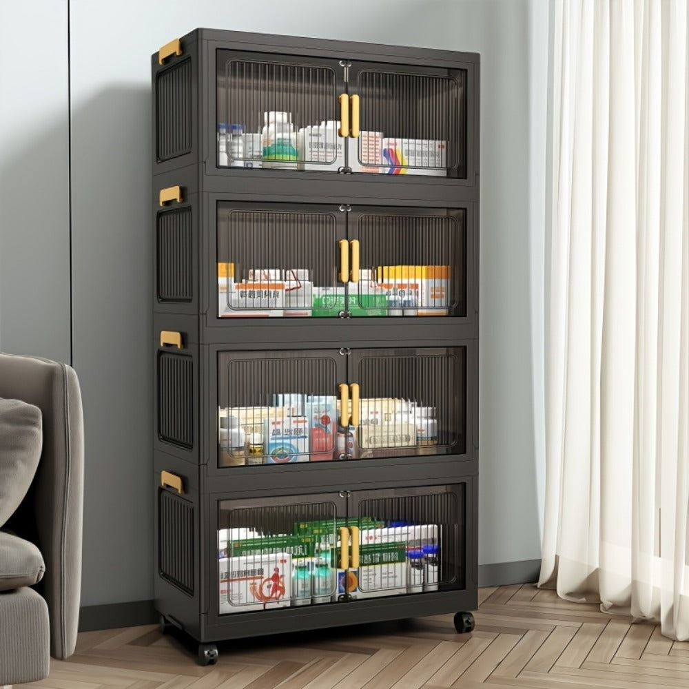 6-Tier Medicine Cabinet with Secure Lid for Organized Everyday Storage detail image - detail view 11
