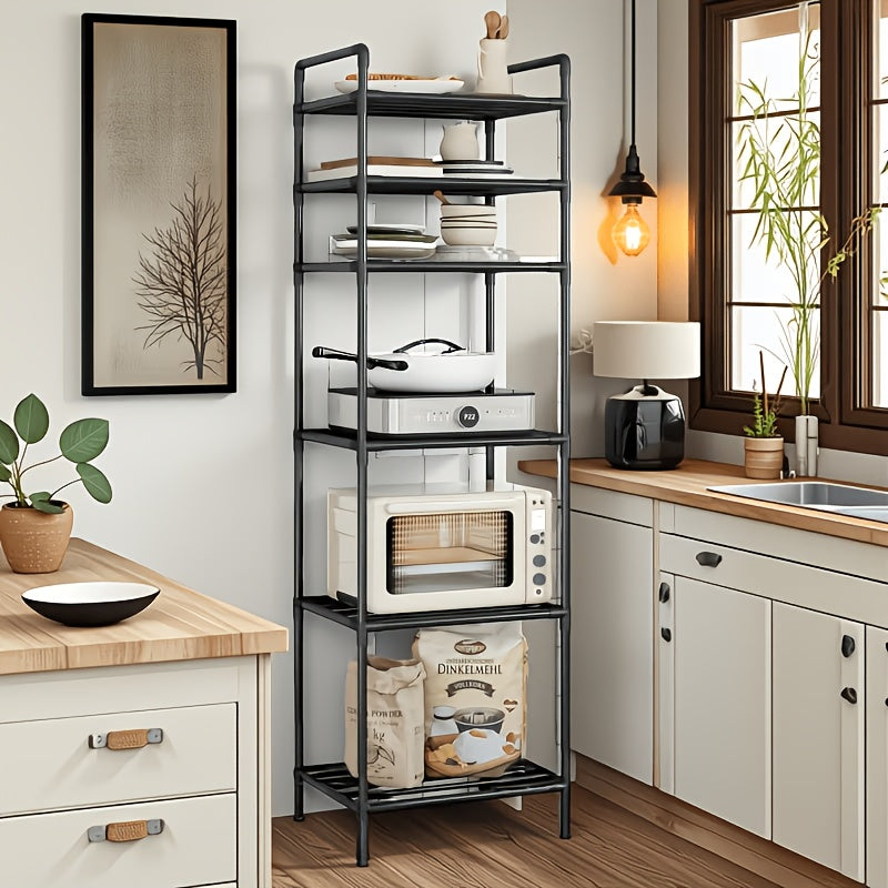 Storage Rack shown in the Black 6-layer Upgraded Reinforced Material, 1pc option