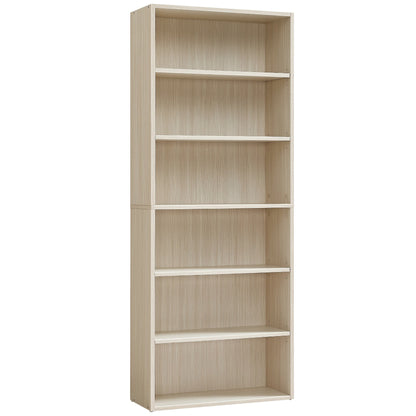 Bookshelf shown in the Beige option