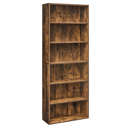 Bookshelf shown in the Brown option