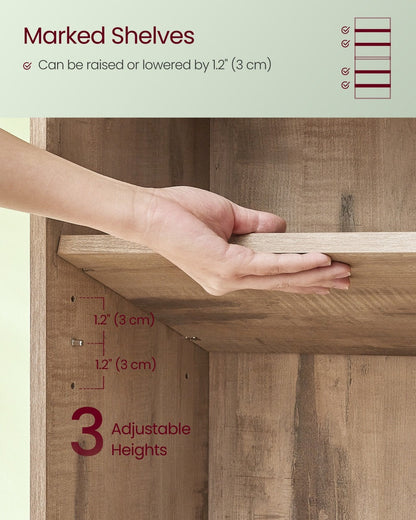 6-Tier Space-Saving Bookshelf with Open Shelves for Organized Everyday Storage in Entryway detail image - detail view 18