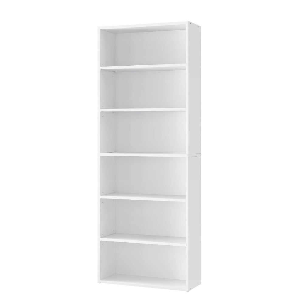 6-Tier Space-Saving Bookshelf with Open Shelves for Organized Everyday Storage in Entryway detail image - detail view 3