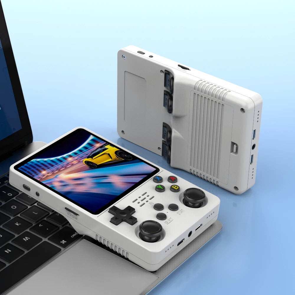 R36S Plus Handheld Game Console – 15000 Preloaded Games 4" IPS Linux Batocera Wi-Fi TV Output 64GB 128GB PS1 N64 SNES GBA SEGA Retro Emulator 10 Colors