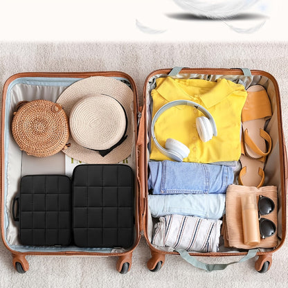 Hanging Travel Toiletry Bag Large Capacity for Full-Size Products Waterproof Cosmetic Organizer with Hook — Bathroom Makeup Travel Bag for Women Pink Beige Black