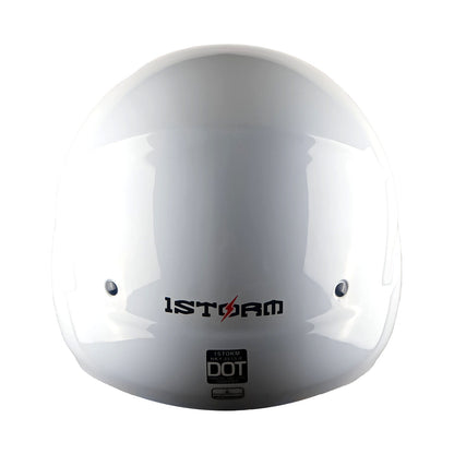 Convertible Motorcycle Helmet Full Face & Open Face 2-in-1 – Detachable Visor, Face Mask & Smoked Shield, Aerodynamic Thermoplastic Shell, Classic Style, Adult S/M/L/XL