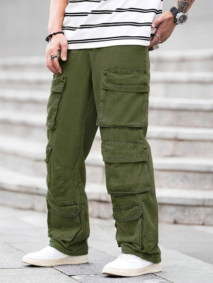 Men's Cargo Pants - Multi Pocket Everyday Style 708965