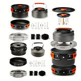 Pure Black - 21-Piece Set