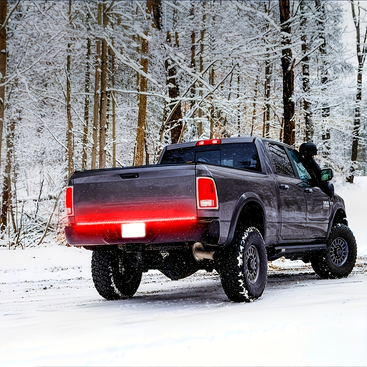60 Inch LED Rear Parts Light Bar - Flowing LED Decorative Light, 12V, Battery Not Included
