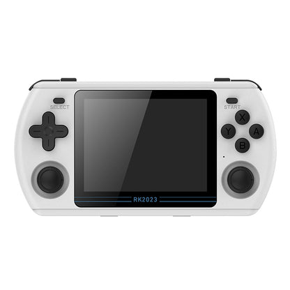 Retro Handheld Game Console Powkiddy RK2023 3.5 Inch IPS RK3566 Quad-Core 8-Hour Battery Dual TF Card HDMI Output Linux Emulator Portable Gaming Device