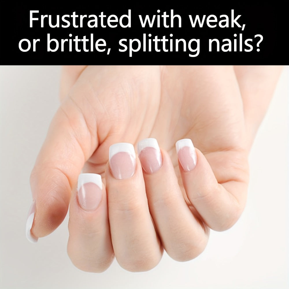 Nail Strengthening Oil Serum – 3-Day Manicure Treatment with Biotin, Vitamin A E C & Calcium for Brittle Nails | Formaldehyde-Free Nail Repair & Growth Serum 0.34oz