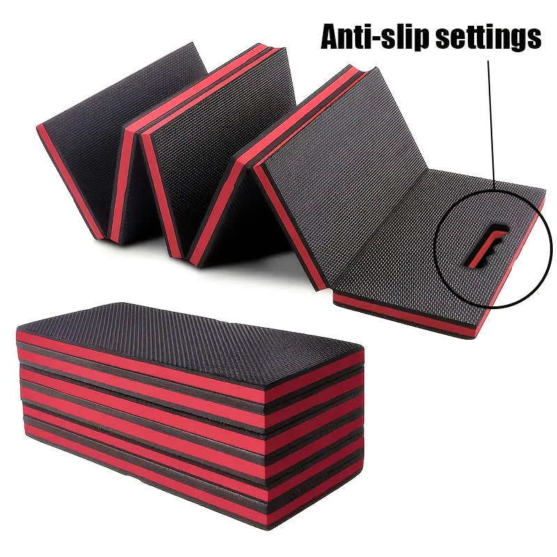 1/2pcs EVA Car Repair Work Pad - Foldable, Lightweight, Thermal Insulation And Waterproof Multi-purpose Pad, Suitable for Outdoor Repair, Camping, Hiking - Portable Ergonomic Design Durable EVA Material Pad, Multi-function