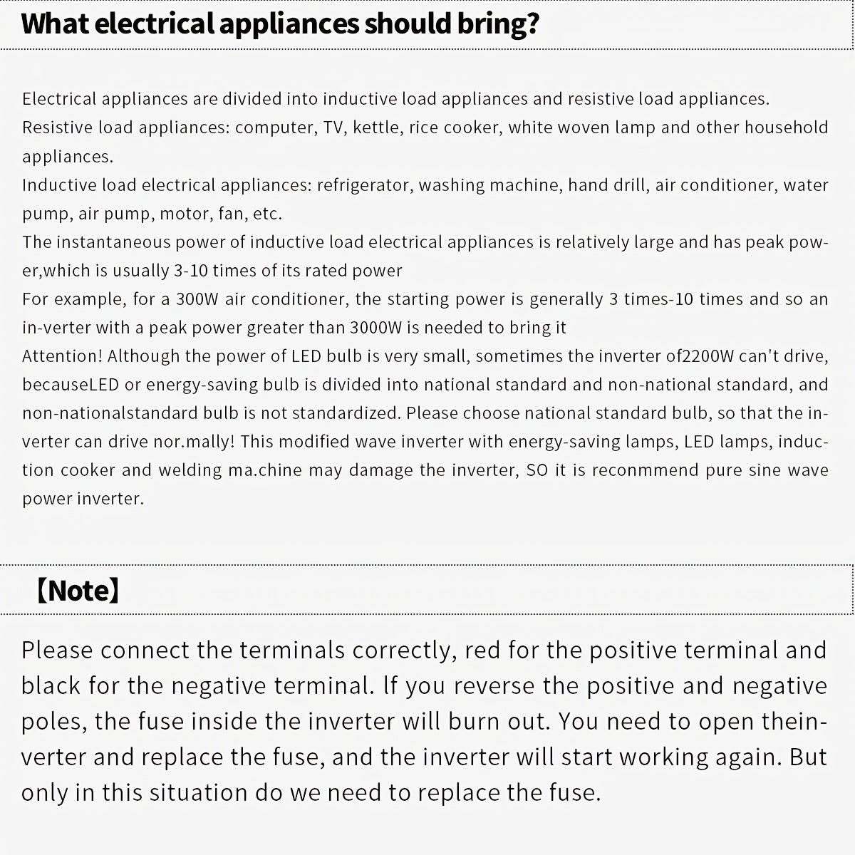 TATALIKEN Pure Sine Wave Inverter 1000W (peak) / 5000W (peak) Power, 12V/24V to 110V DC to AC, for Power Outages, Camping, Backup, And Automotive Accessories, Without Battery