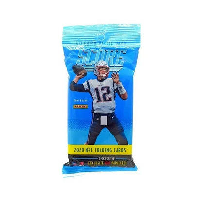 NFL Score Football Fat Pack 2020 – 40 Cards Per Pack with Justin Herbert Joe Burrow Jalen Hurts Jordan Love Rookie Card Chase | Official NFL Trading Cards for Collectors & Fans