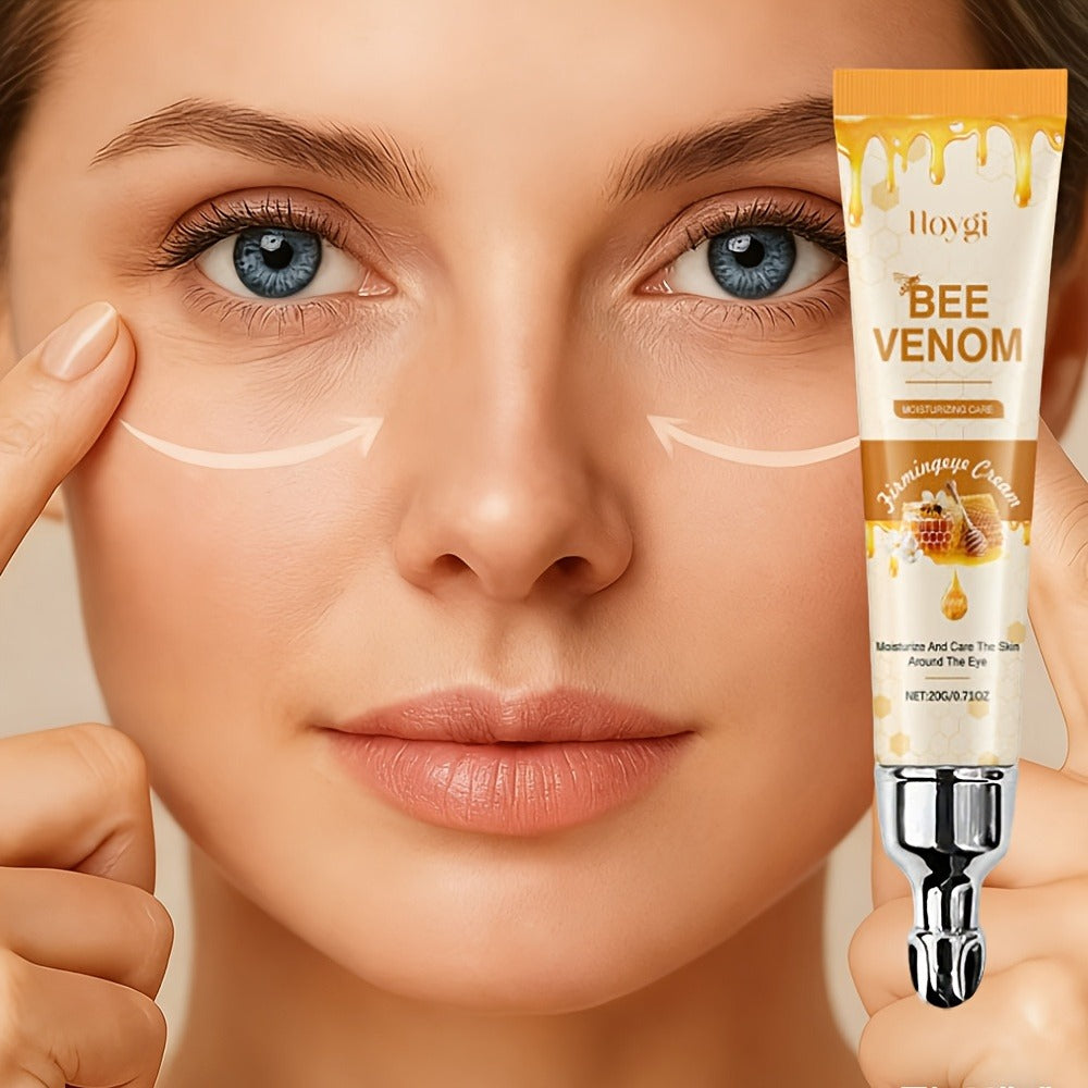 Eye Lifting Gel 2 Pack – Bee Venom Instant Firming & Tightening Eye Cream, 60-Second Lift for Fine Lines, Dark Circles & Puffiness, Caffeine, Retinol & Hyaluronic Acid, 20g Each, Gift for Her