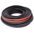 16.73Ft/510Cm Noise Reduction Car Door Window Sealing Strips, Universal Self-Adhesive Rubber Strip, Automotive Seal Strip, Sound Insulation Effect, Shock Absorption, Suitable for Cars, Trucks, Suvs, Rvs