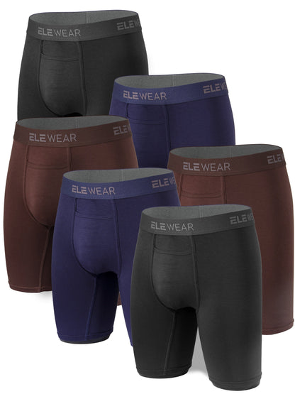 Men's Boxer Briefs - Moisture Wicking 3 Pack Essential