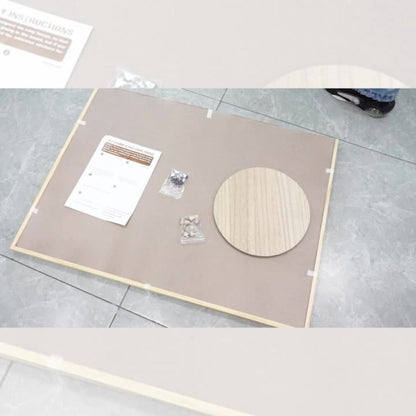 Wooden Puzzle Board 1500 Pieces 27x35 Inch – Large Puzzle Table with 6 Sorting Drawers, Portable Solid Wood Puzzle Organizer for Kids Adults Family, Perfect Gift for Puzzle Lovers