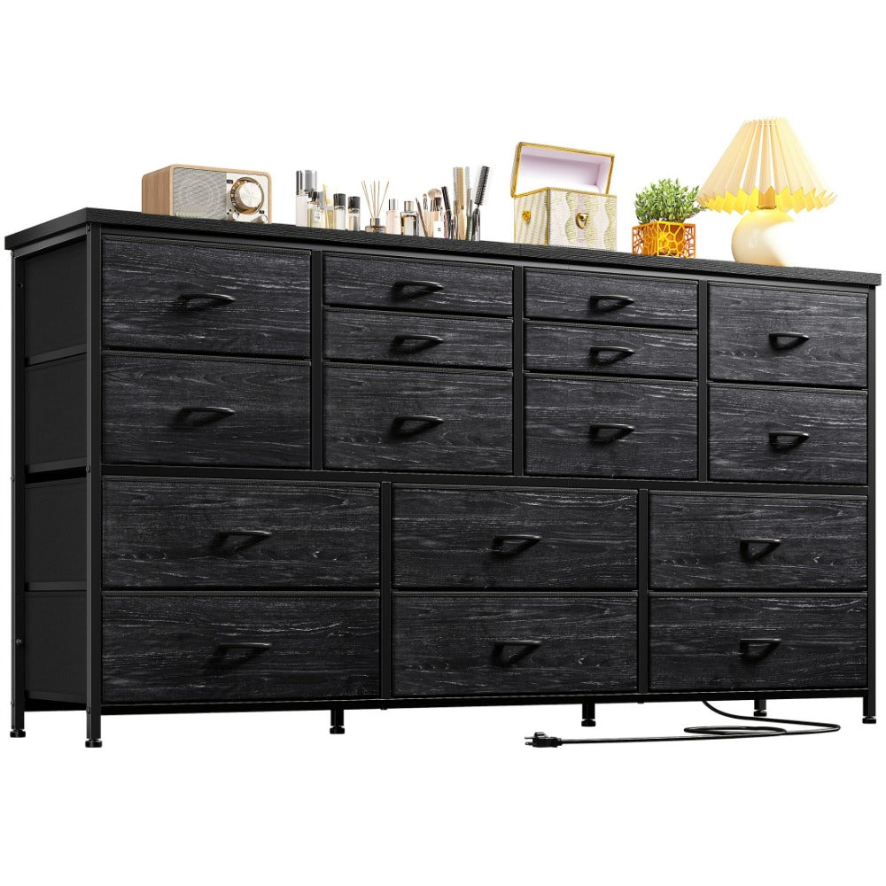61-Inch Wide Dresser with Multiple Color Options for Organized Everyday Storage detail image