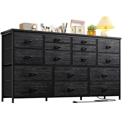 61-Inch Wide Dresser with Multiple Color Options for Organized Everyday Storage detail image