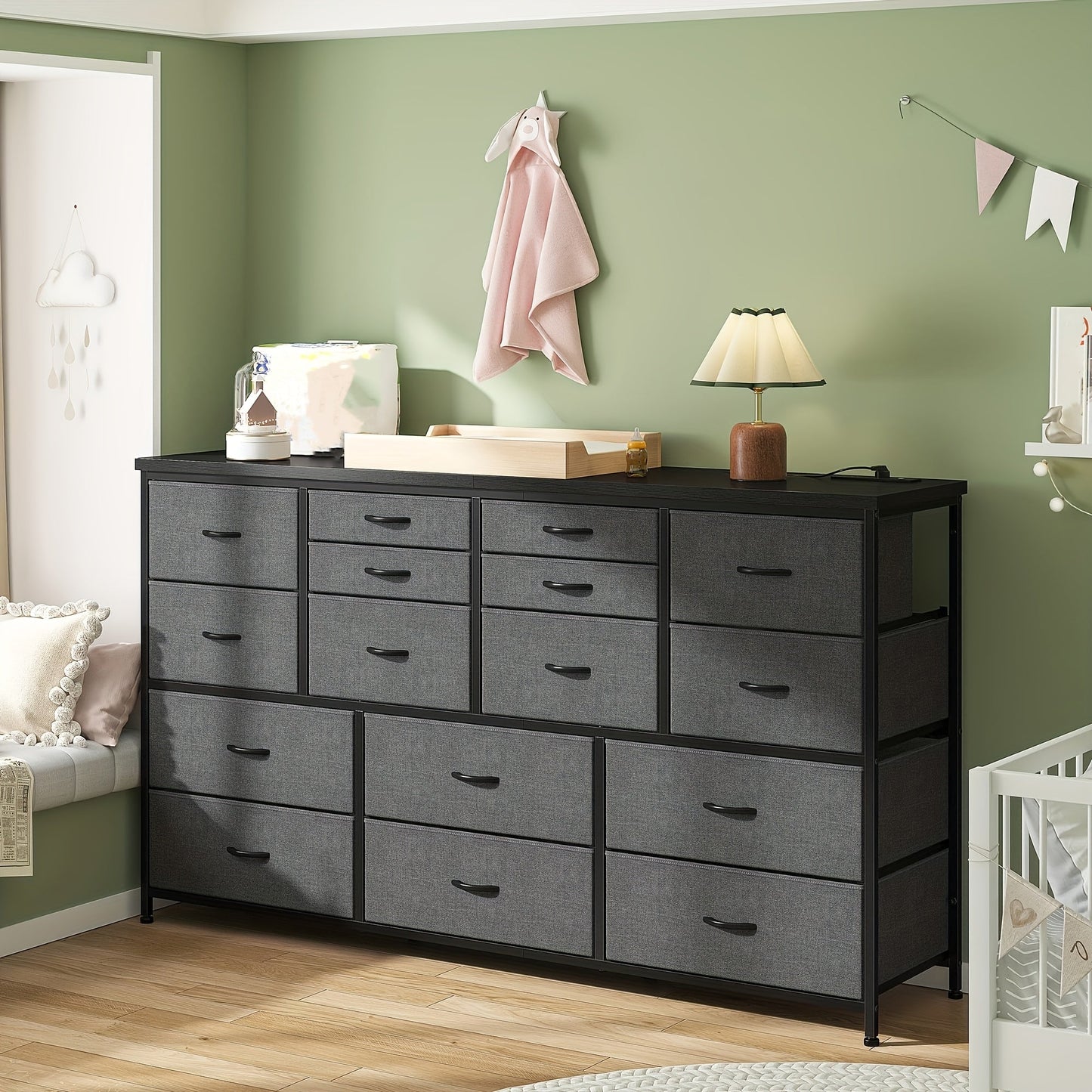 Dresser shown in the Grey option