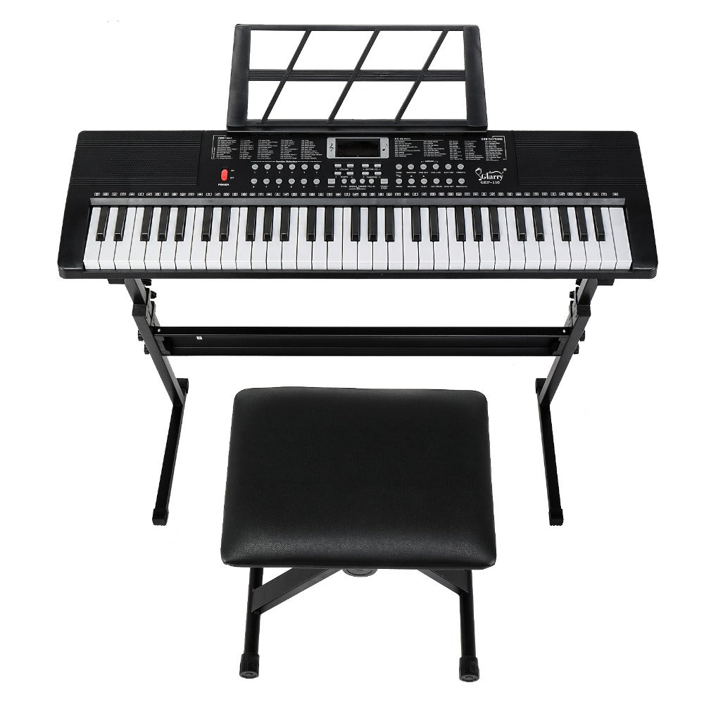 61-Key Digital Piano Starter Kit with Stand, Bench and Teaching Modes detail image