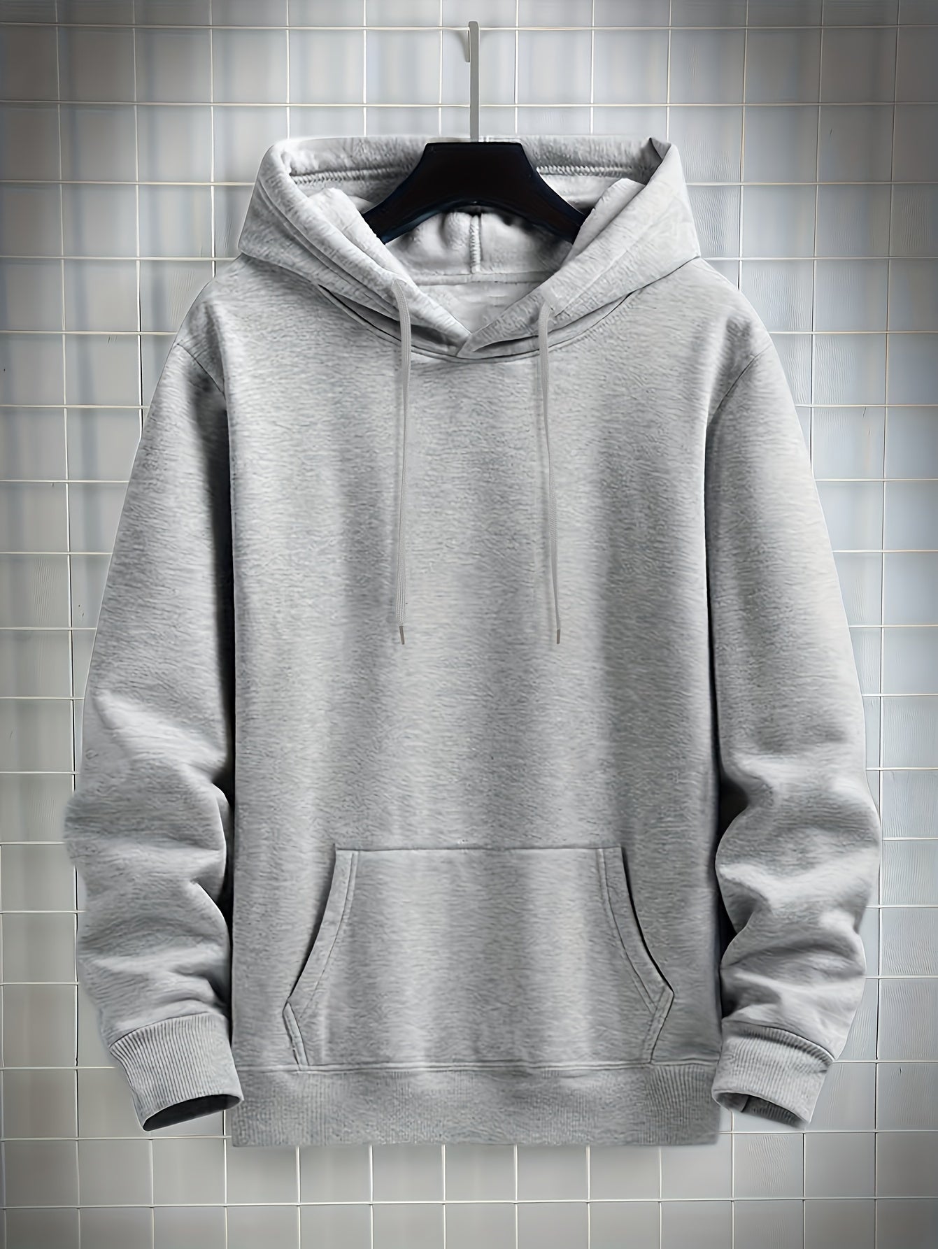 Men's Versatile Graphic Pullover Hoodie